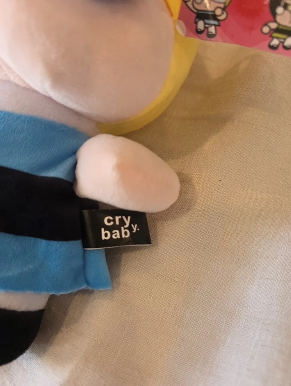 NWT Pop Mart x Cry Baby Powerpuff Girls Bubbles Crying Plush Toy